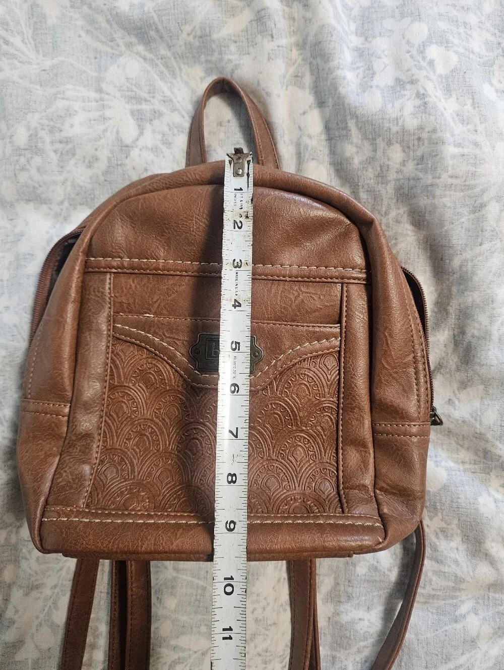 B.O.C Mini Faux Leather Backpack